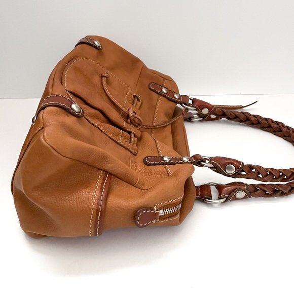 Fossil Bags Fossil Tan Leather Shoulder Bag Poshmark